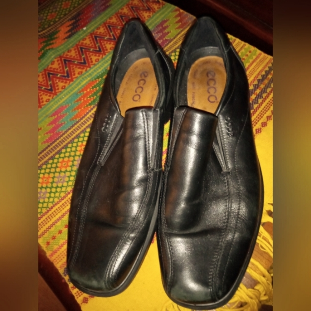 Ecco Men's Leather Slip-on Loafer ( Size US 14/ Euro 47)